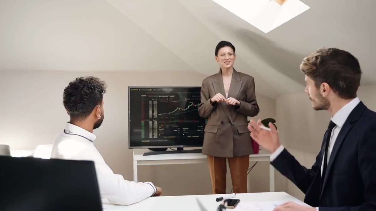 Finance-professional in gesprek